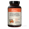 Capsule di curcuma di curcumina ritardano l'invecchiamento di integratori di curcumina